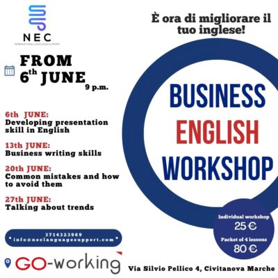 BUSINESS ENGLISH WORKSHOP